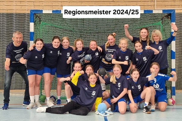 Unsere D-weiblich ist Regionsmeister 2024/25!