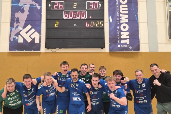 1. Männer - Samstag-Fluch beendet!